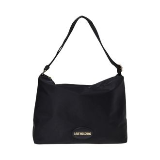 Love Moschino Dames, Tassen, Zwart, Maat: ONE Size Nylon