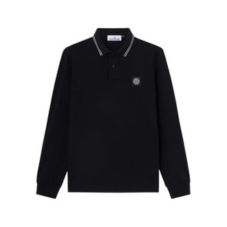 Stone Island Polo Shirts - Heren - Polos - Zwart - 2XL - Tops