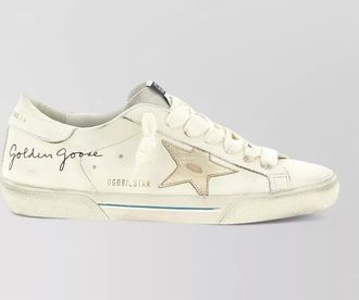 Golden Goose leather low-top sneakers