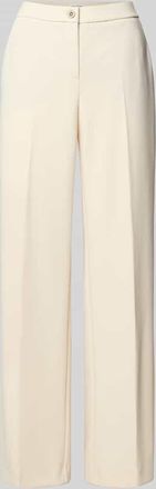 Stehmann Hose mit B&uuml;gelfalten Modell Hillda in Offwhite, Gr&ouml;&szlig;e 34