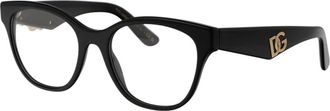Dolce & Gabbana Stijlvolle Optische Zonnebril Model 0Dg 3371 - Dames - Brillen - Zwart - 53 MM - Accessoires