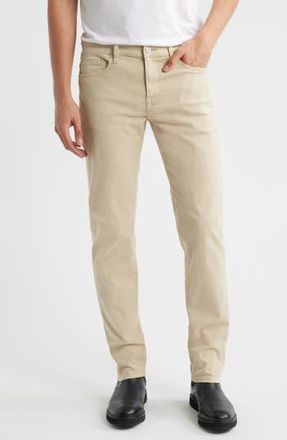 Frame Denim LHomme Slim Fit Five-Pocket Twill Pants in Khaki at Nordstrom Rack, Size 29