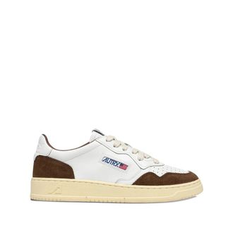 Autry Medalist Low Sneaker - Heren - Sneakers - Wit - 45 EU - Katoen - Schoenen