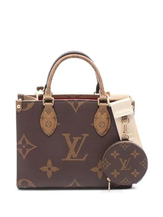 Louis Vuitton 10s PM OnTheGo tote bag - Brown