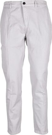 Department Five Light Grey Prince Chino Pants with Classic Cut
