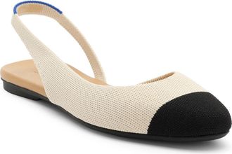 Rothy's The Almond Slingback in Conch Captoe at Nordstrom, Size 10.5