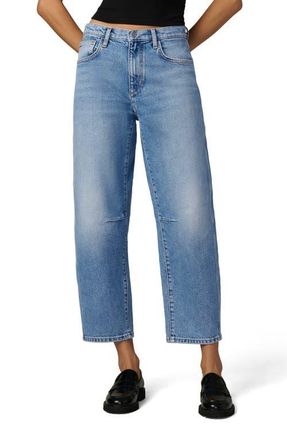 Joe's The Wilder High Waist Crop Relaxed Barrel Jeans in Prevail at Nordstrom, Size 24