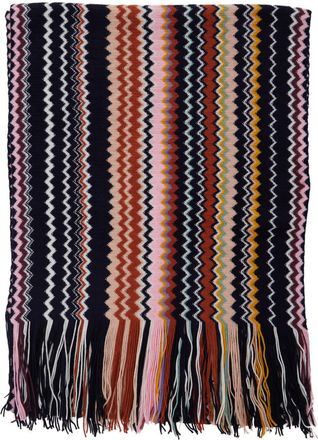 Missoni Multicolor Zigzag Chevron Scarf