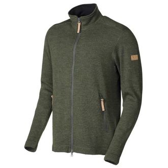 Ivanhoe of Sweden Volmar Full Zip Wolljacke f&uuml;r Herren | oliv