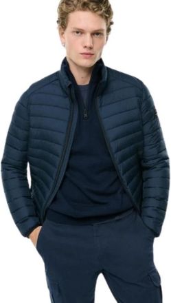 Ecoalf Ultralichte Donsjas - Heren - Gewatteerde jassen - Blauw - 2XL - Polyester - Jassen