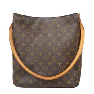 Louis Vuitton Pre-owned Shoulder Bags, female, Brown, Size: ONE SIZE Pre-owned Looping GM Shoulder Bag