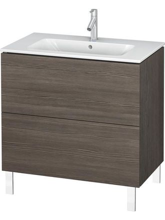 Duravit Duravit L-cube Vanity Unit Vertical, Anchura 820mm, Profundidad 481mm, 2 Extra&iacute;bles, Adecuado Para M&iacute; Por Starck Art&iacute;culo 233683, Color: Pino Terra De