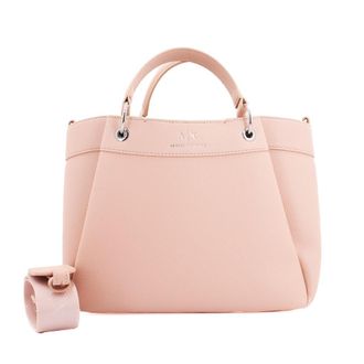 A|X Armani Exchange Womens Mittelgroße Tragetasche mit Webb-riemen Shopping m, Sunrise, Medium