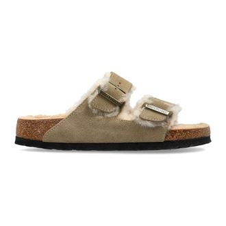 Birkenstock Dames, Schoenen, Beige, Maat: 38 EU Wol