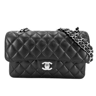 Chanel Pre-owned Vintage Schoudertas - Dames - Pre-owned - Zwart - Maat: ONE Size Leer