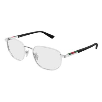 Gucci unisex, Accessoires, Grijs, Maat: 53 MM Leer