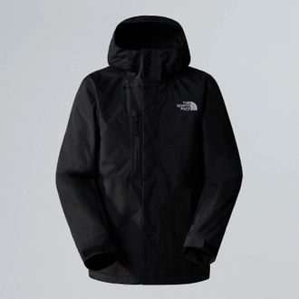 The North Face Freedom Jacket Mens Black Hooded Insulated Long Sleeve UPS1182