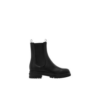 Gianvito Rossi Calz. Calf - female - Gianvito Rossi - Chelsea Boots - Black - 5 1/2 UK - Shoes