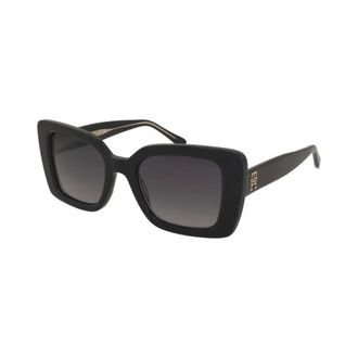 Tommy Hilfiger Monogram Polarised Cat Eye Sunglasses - unisex - Tommy Hilfiger - Sunglasses - Black - 51 MM - Accessories