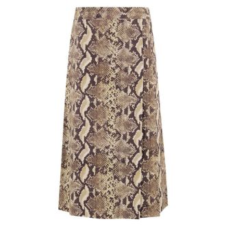 Aspesi Midi Skirts, female, Green, XS, Flared Midi Skirt