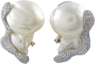 Yvel 18K Pearl Clip-On Earring (Authentic Pre-Loved)