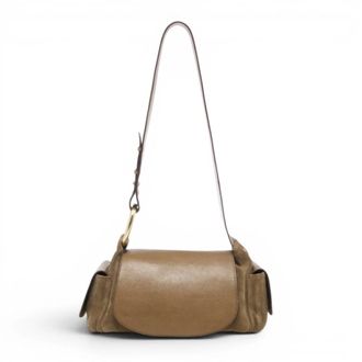 CLARIS VIROT Shoulder Bags, female, Brown, ONE SIZE, Marine Shoulder Bag