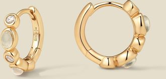 Made by Mary Aura Hoop Earrings