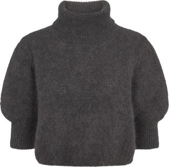 Americandreams Piro Pullover - Dames - Coltruien - Grijs - S - Wol - Truien & Vesten