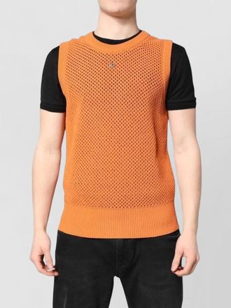 Dolce & Gabbana cashmere silk sleeveless crewneck jumper