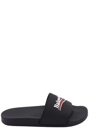 Balenciaga Logo Detailed Slip-on Slide