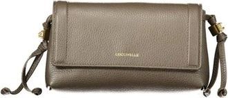 Coccinelle Bolso de hombro de piel - Bags - Mujer - Marr&oacute;n - ONE SIZE