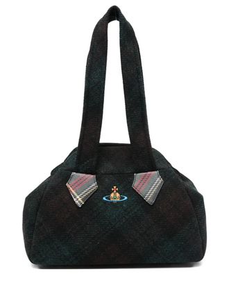 Vivienne Westwood medium Yasmine Archive tote bag - Green