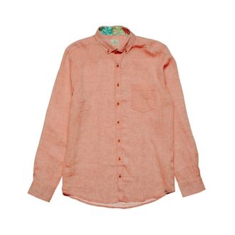 Basefield Heren, Overhemden, Oranje, Maat: XL