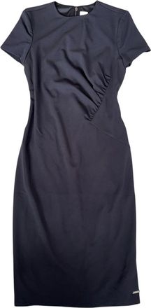 Calvin Klein Crew-neck Midi Dress