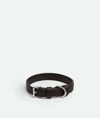 Bottega Veneta Small Intrecciato Dog Collar - Bottega Veneta