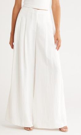 TWP Drew Wide Leg Pants in White at Nordstrom Rack, Size 2