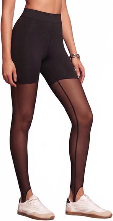 Heroine Sport Duo Stirrup Legging In Black