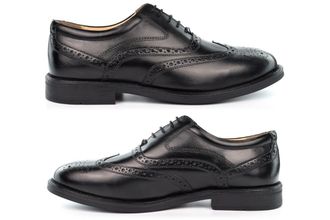 Generic Mens Leather Shoes Mens Comfort Shoes Size 6 Boys Shoe Size 13 Real Leather Shoe Brogue Brogues Extra Large Sizes Extra Large Lace Up Cushioned Comfor