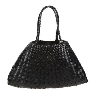 Dragon Diffusion Bolso de Hombro Tejido - Bags - Mujer - Negro - ONE SIZE