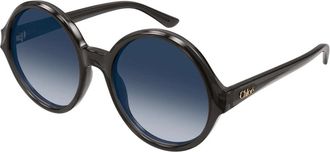 Chlo&eacute; Zonnebril - Dames - Zonnebrillen - Bruin - 57 MM - Accessoires