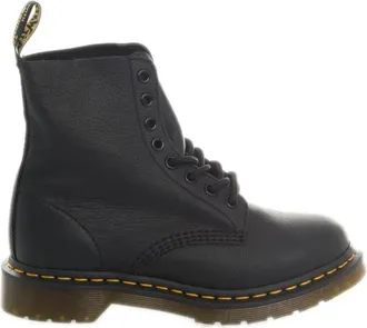 Dr. Martens 1460 Pascal Virginia Veterlaarzen - Dames - Veterlaarzen - Zwart - 39 EU - Leer - Schoenen