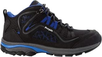Prop&eacute;t Womens Propet Peak WBA002M-007 Black Blue Waterproof Hiking Shoes JZZ648