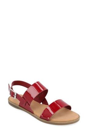 Journee Collection Lavine Sandal - Wide Width in Red at Nordstrom Rack, Size 6.5