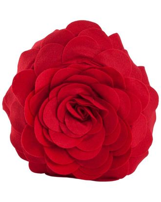Saro Lifestyle Flower Pillow