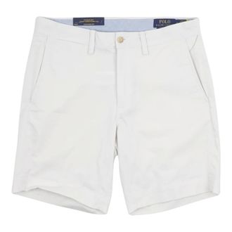 Polo Ralph Lauren Casual Shorts, male, White, Size: W30 Chino Shorts