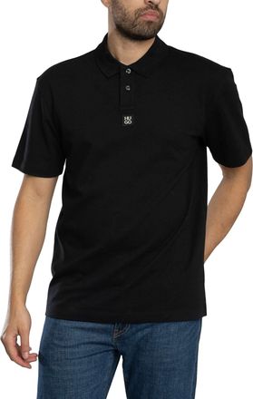 HUGO BOSS Deabono Poloshirt, Zwart