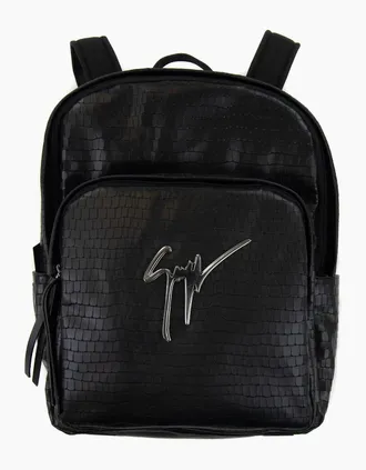 Giuseppe Zanotti Mens Giuseppe Zanotti Signature Borse Carry Backpack Black - Size: OS