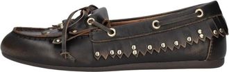 Bibi Lou Aurelie Loafer - Dames - Bootschoenen - Bruin - 38 EU - Leer - Schoenen