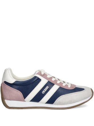 Guess Co logo-print sneakers - Blue