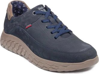 Callaghan Blauwe su&egrave;de sneakers met geheugen inlegzool - Heren - Sneakers - Blauw - 43 EU - Su&egrave;de - Schoenen